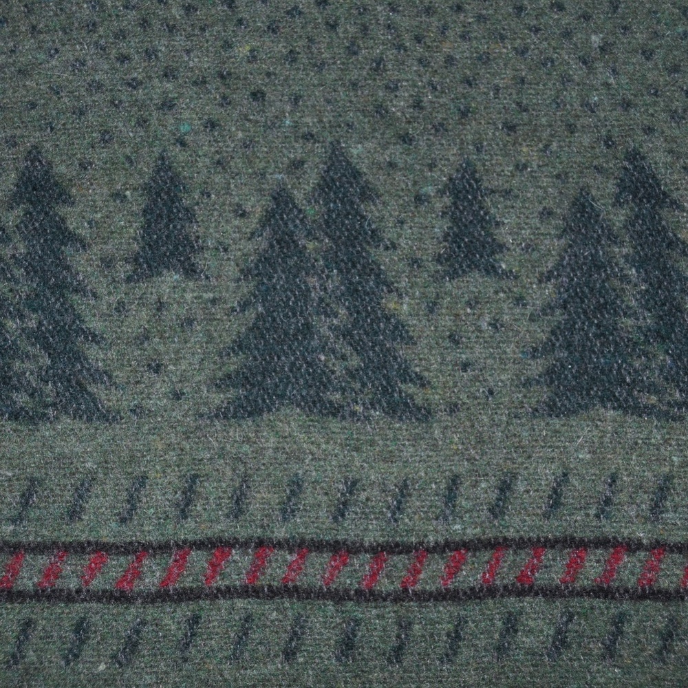 Vintage COLDWATER CREEK Tree Print Blanket Jacket - Picture 2 of 7